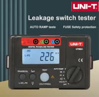 UNI-T UT582+ Rəqəmsal RCD/ELCB Test Cihazı — şəkil 1
