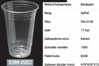 Pet stəkanlar və qapaqları — şəkil 15