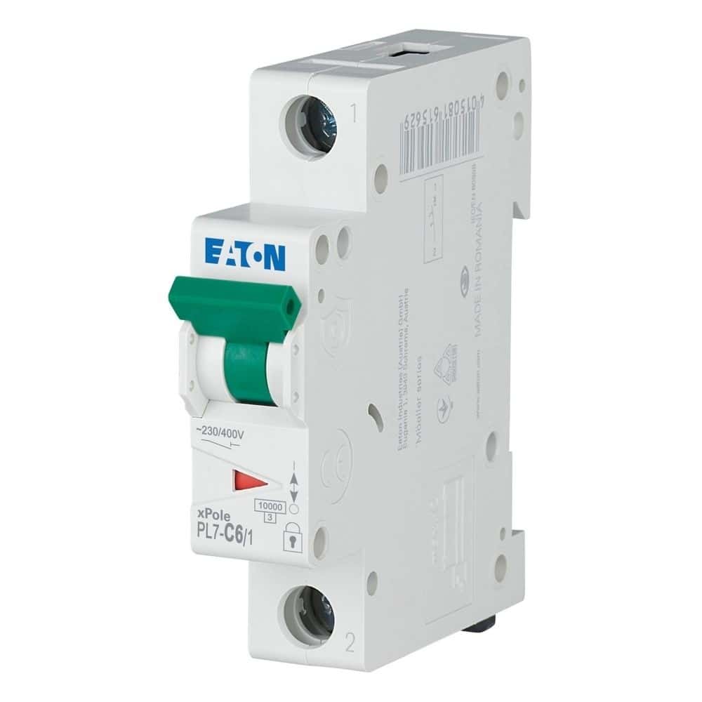 Автоматический выключатель Eaton PL7-C6/1 - Tenderyard