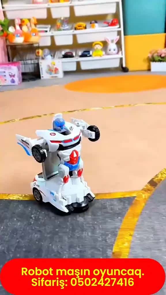 Transformer robot maşın oyuncağı - Tenderyard