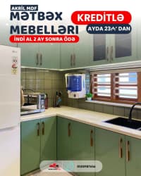 Mətbəx mebel dəsti Qarışıq rəng — şəkil 12