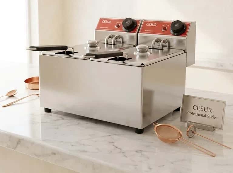 CESUR Professional Series Двойная фритюрница - Tenderyard