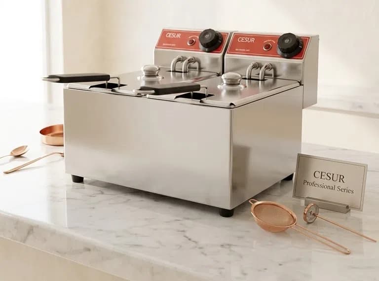 CESUR Professional Series İkili Fritoz