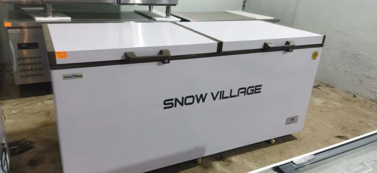 Snow Village commercial freezer - Tenderyard