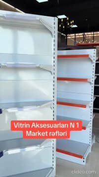 Market vitrinləri və ticarət avadanlıqları — şəkil 11