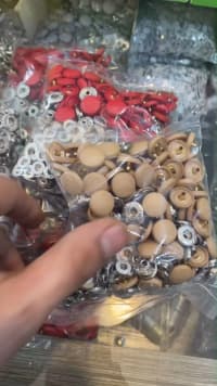 Tekstil üçün metal press düymələri — şəkil 25
