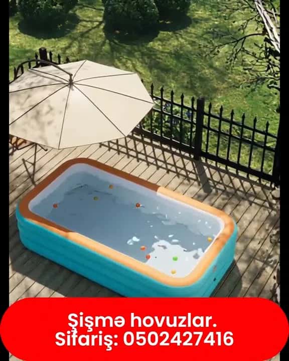 Şişmə hovuzlar, müxtəlif ölçülərdə - Tenderyard