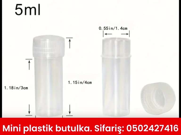 Mini plastic bottle - Tenderyard