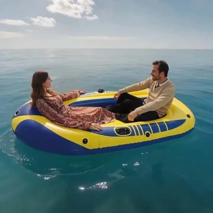 Inflatable boat for fishing and recreation - Tenderyard