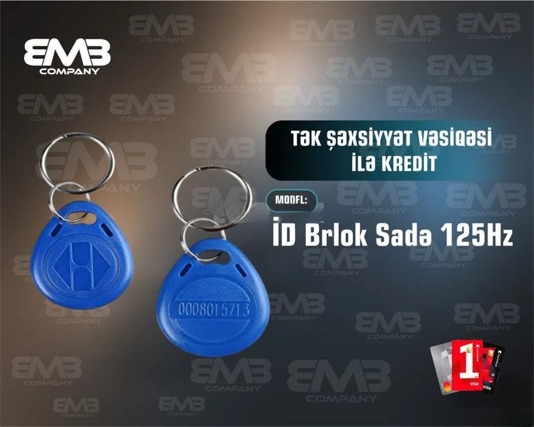 ID Brelok Sadə 125Hz