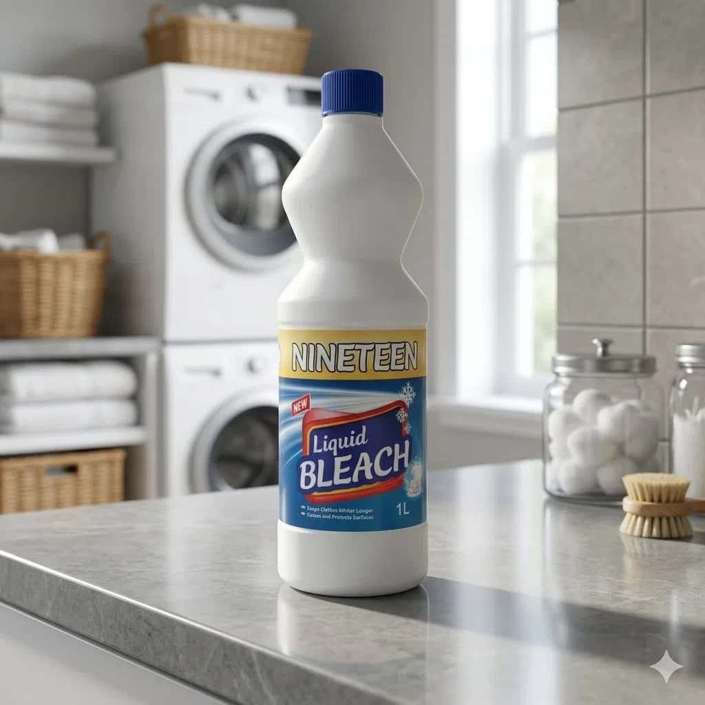 Nineteen liquid chlorine bleach - Tenderyard