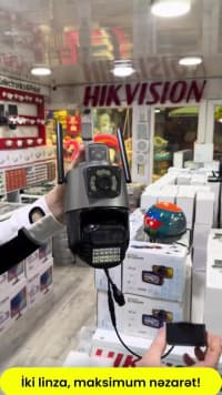 2 linzalı müşahidə kamerası, geniş bucaqlı və zoom — şəkil 13