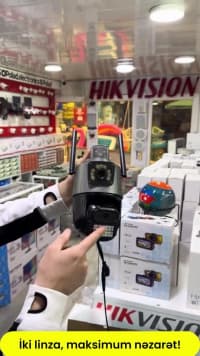 2 linzalı müşahidə kamerası, geniş bucaqlı və zoom — şəkil 16