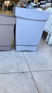 Plastik kvadrat dibçəklər — şəkil 8