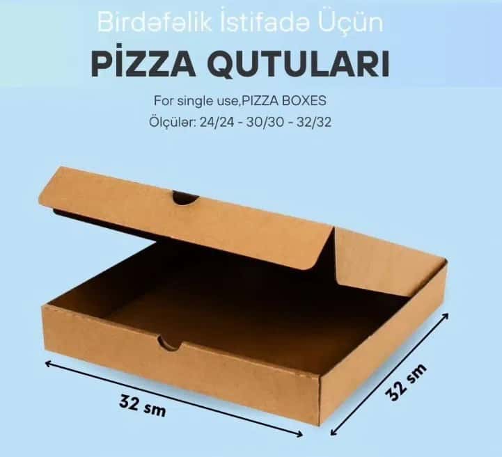 Pizza qutuları - Tenderyard