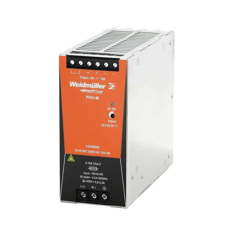 WEIDMÜLLER CP M SNT 250W 24V 10A UW enerji qida bloku - Tenderyard