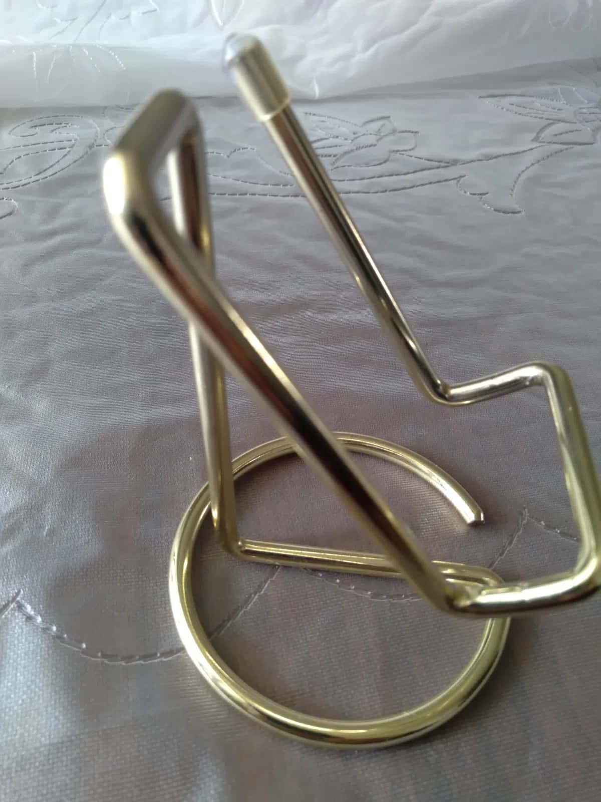 Desktop metal phone and tablet stand - Gold - Tenderyard