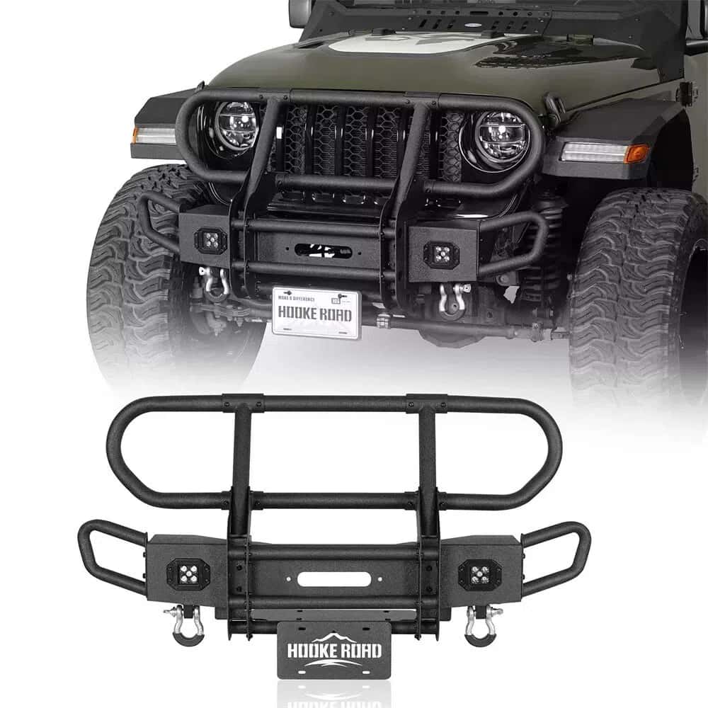 Передний бампер и защита для Jeep Wrangler - Tenderyard