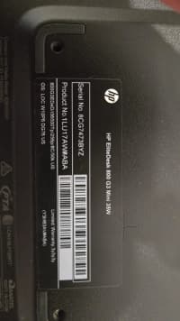HP EliteDesk Mini Masaüstü Kompüter — şəkil 2