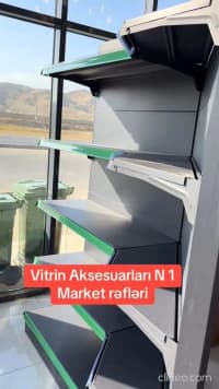Market vitrinləri və ticarət avadanlıqları — şəkil 12