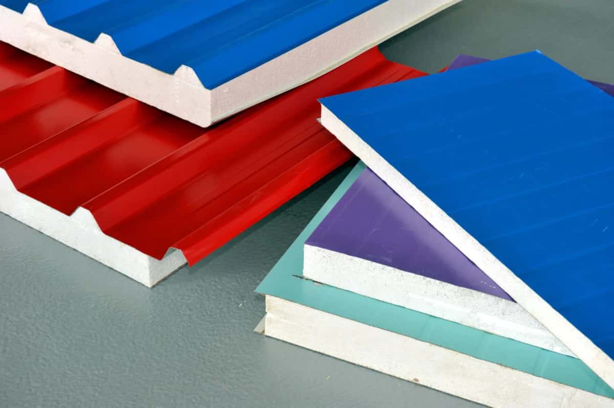 100 mm Pir sendviç panel – izolyasiya, yanğına davamlı - Tenderyard