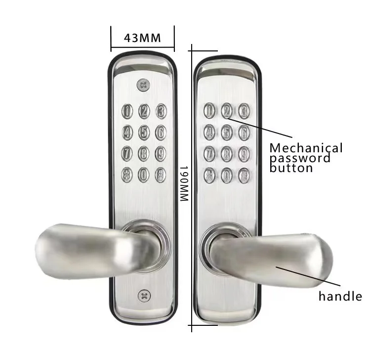 QL-S701 seyf qapı - material paslanmayan polad
