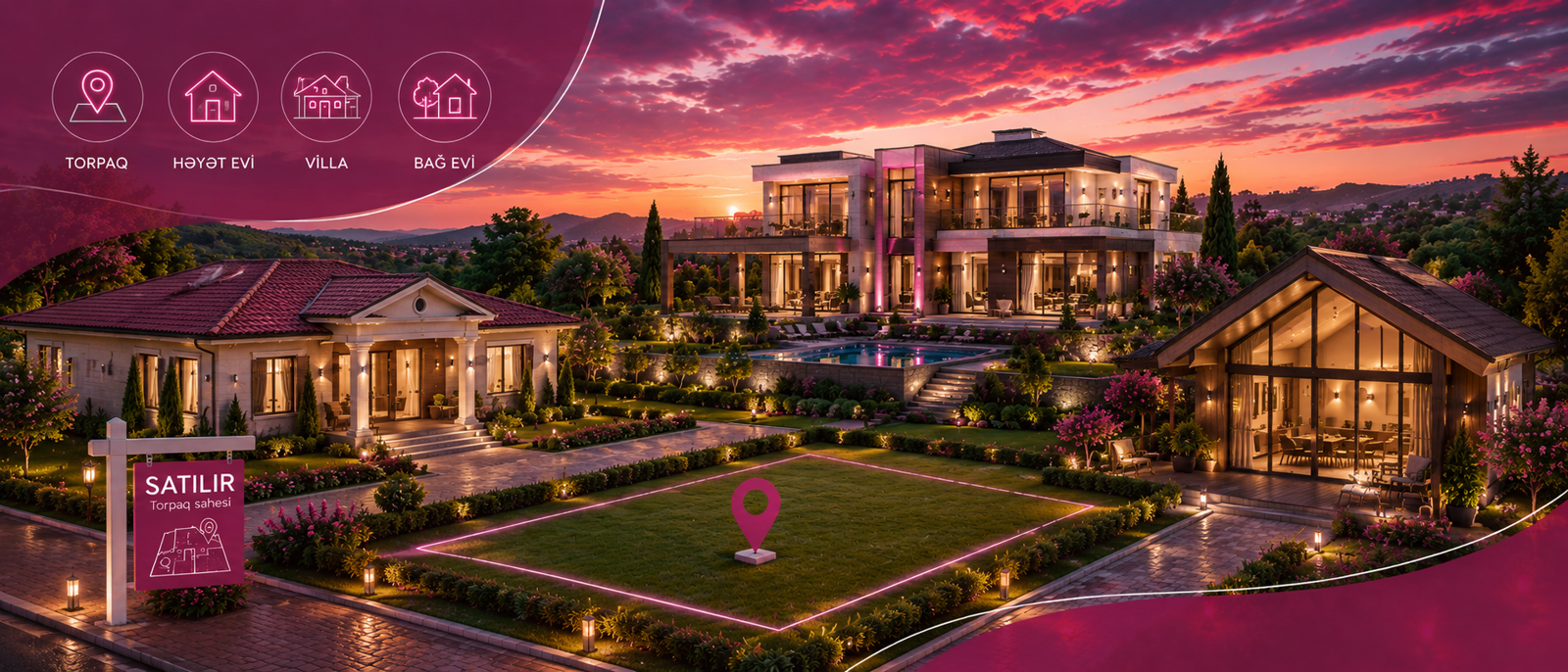 Bağ Evi, Villa və Həyət Evi Seçərkən Nələrə Diqqət Etmək Lazımdır?
