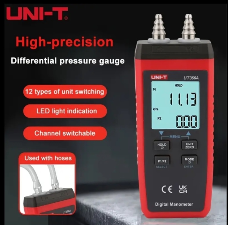 Diferensial manometr INI-T UT 366A