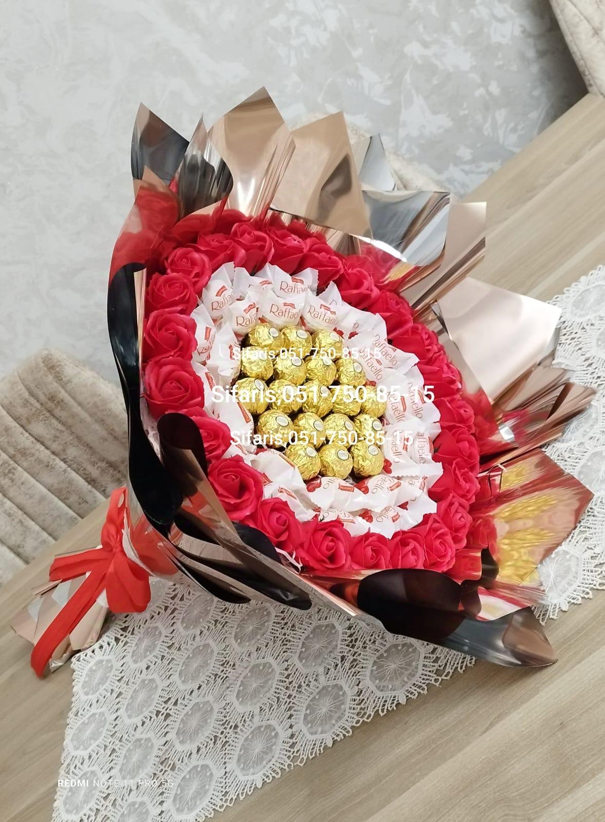 Sokolad buketleri — şəkil 3