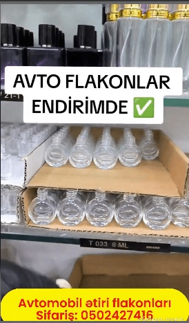 Vials for car perfumes - Tenderyard