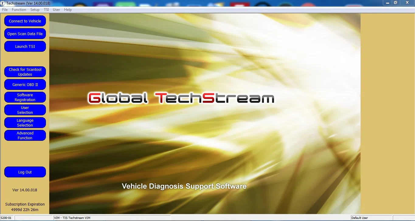 "Toyota Techstream" avtomobil diaqnostika proqramı