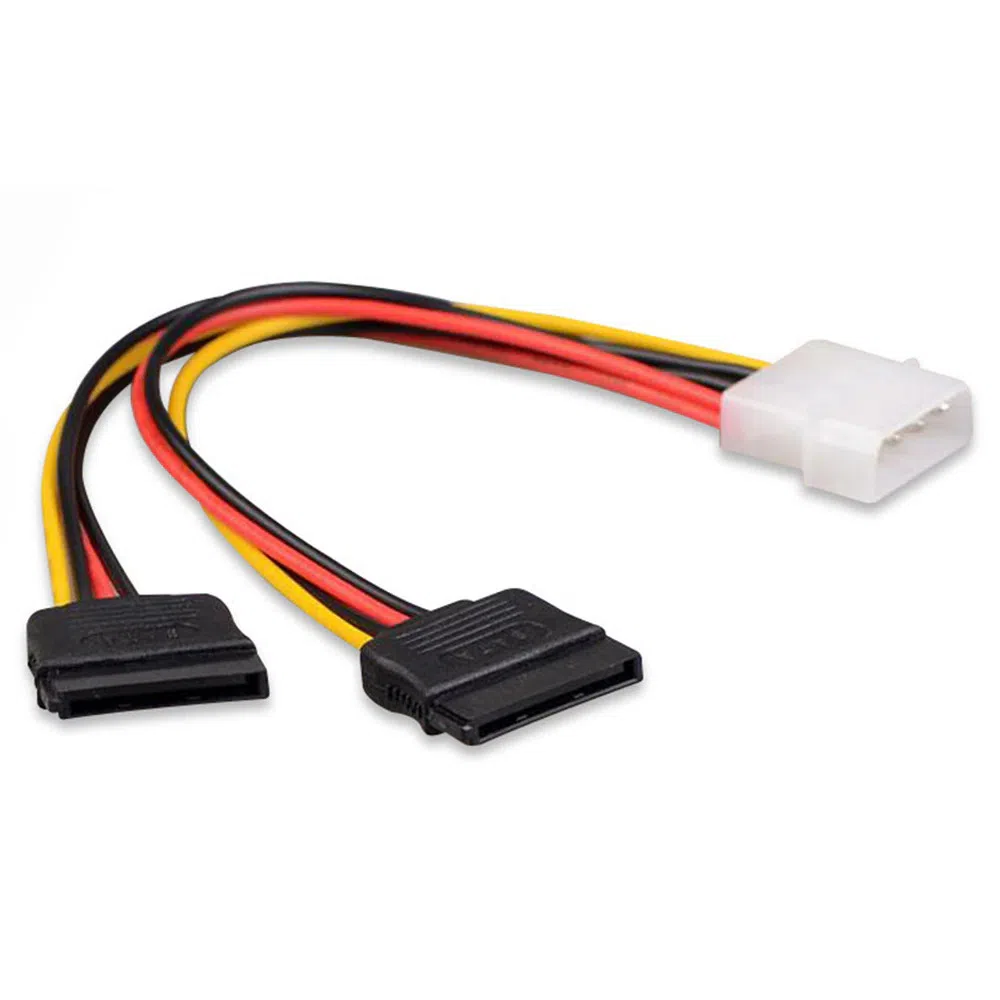 IDE Molex 4 pin to 2 x SATA power cable — şəkil 3