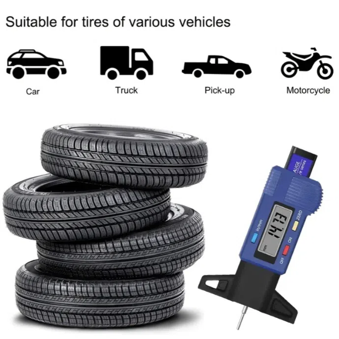 Tire tread depth gauge - Tenderyard