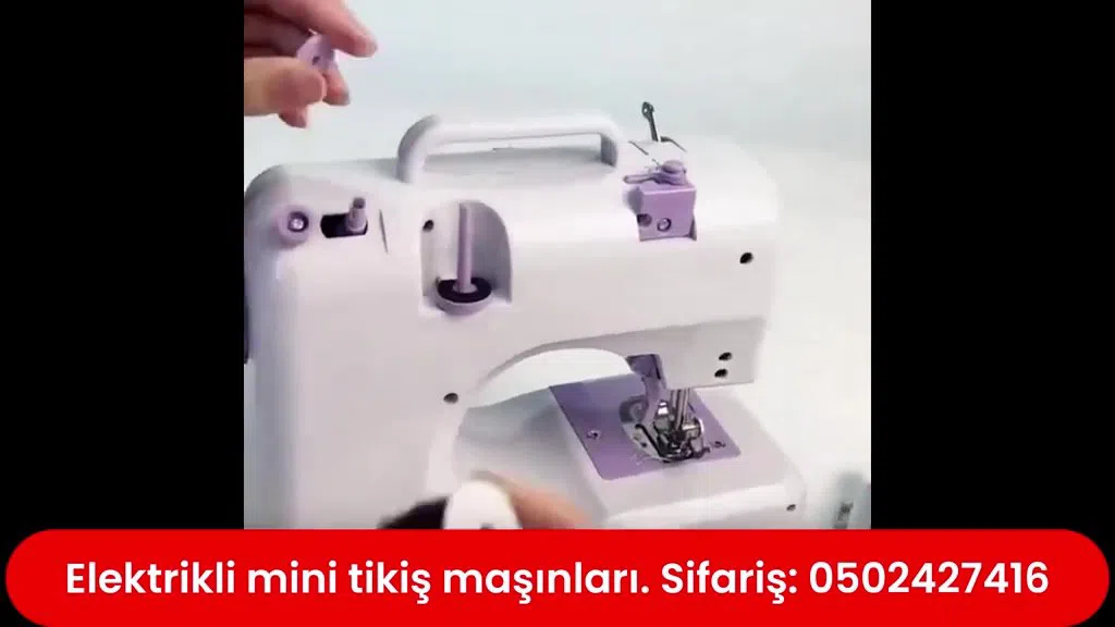 Elektrikli mini tikiş maşını - Tenderyard