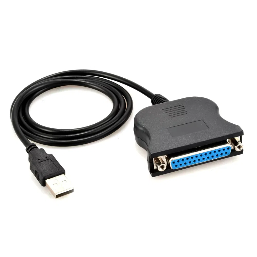 USB 2.0 to 25 Pin DB25 Parallel Port Cable — şəkil 1