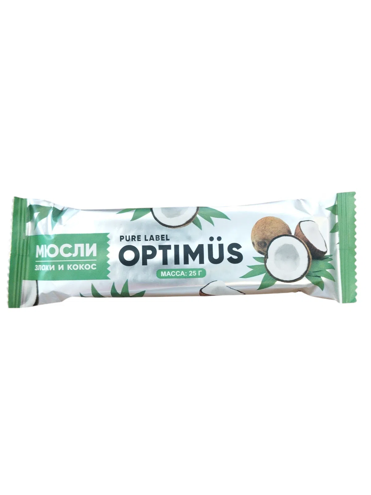 Optimus Pure Label Kokoslu Taxıl Barı 25 q