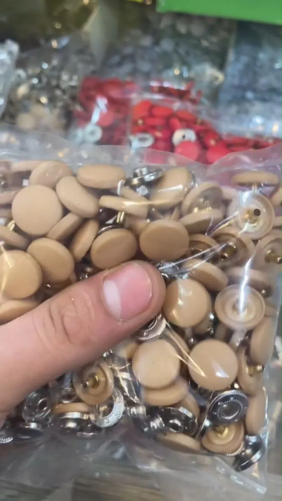Tekstil üçün metal press düymələri — şəkil 10