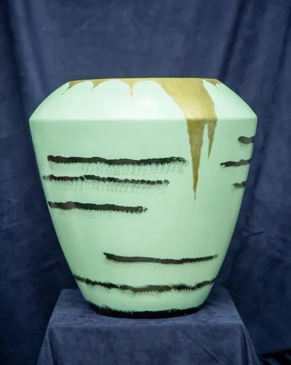 Fiberglass dibçəklər, yüngül və davamlı bitki qabları — şəkil 13