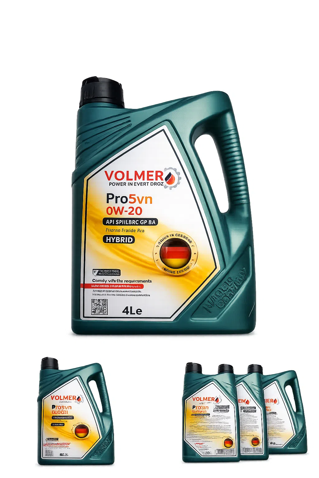 Volmer ProSyn 0W-20 Hibrid Motor Yağı, 4 L