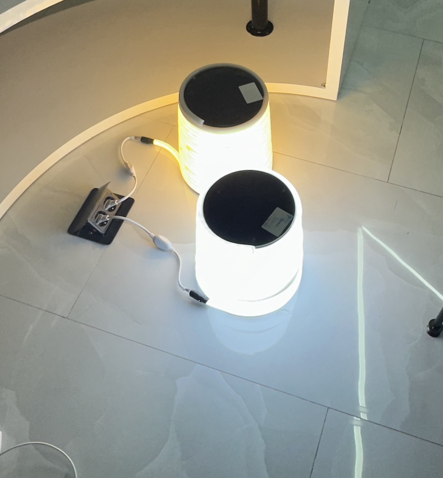Yumru neon gizli işıq 360dərəcə — şəkil 3