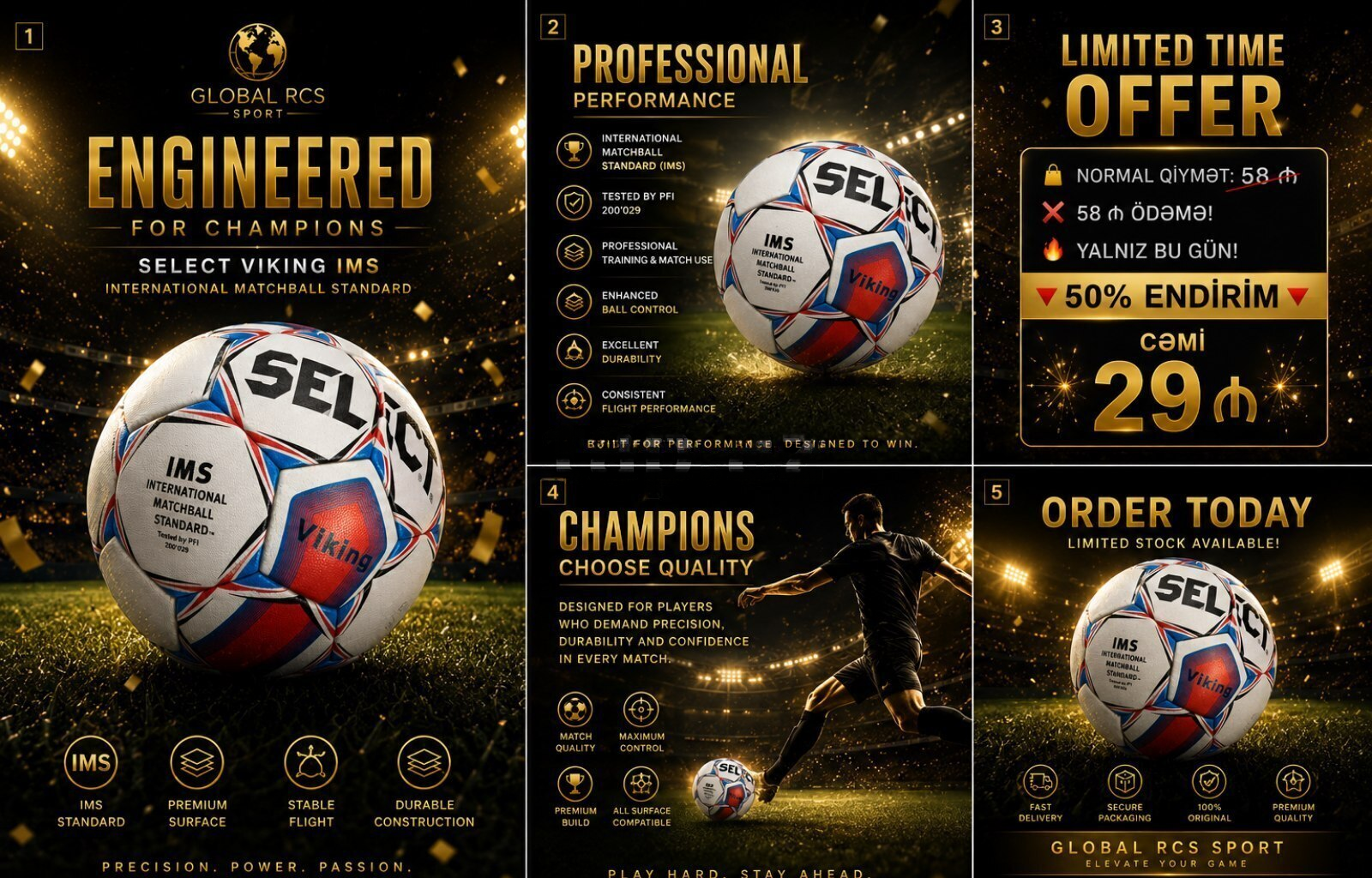 Select Viking IMS Futbol Topu — şəkil 2