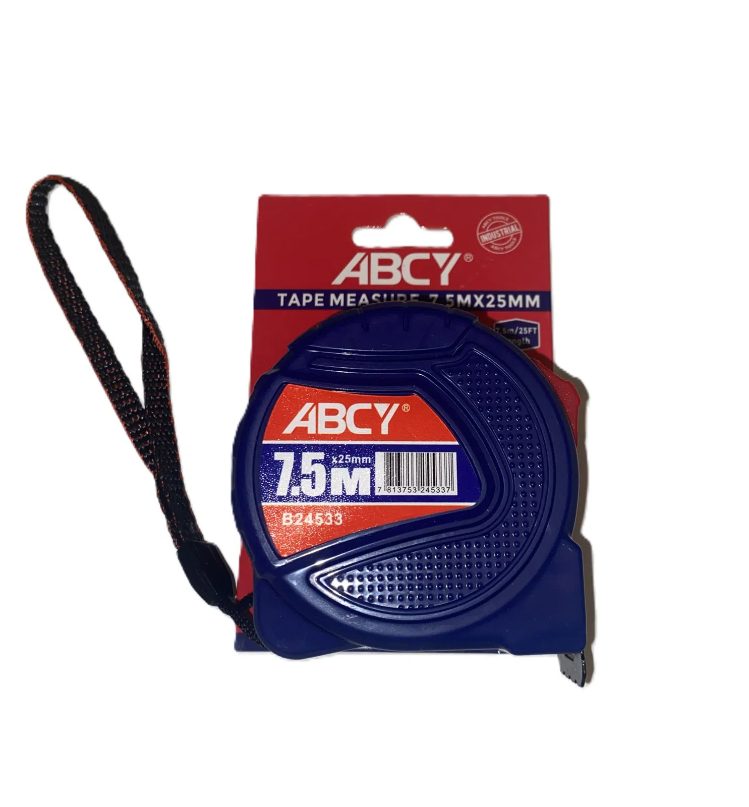 ABCY B24533 Tikinti Ruletkası, 7.5 m x 25 mm