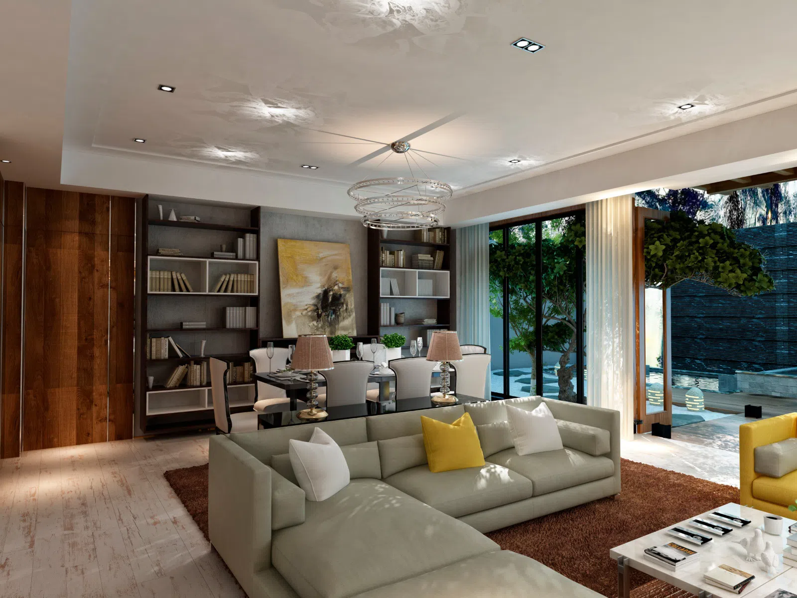 7 otaqlı villa 450 m² - 6 sot torpaq sahəsində satılır — şəkil 7