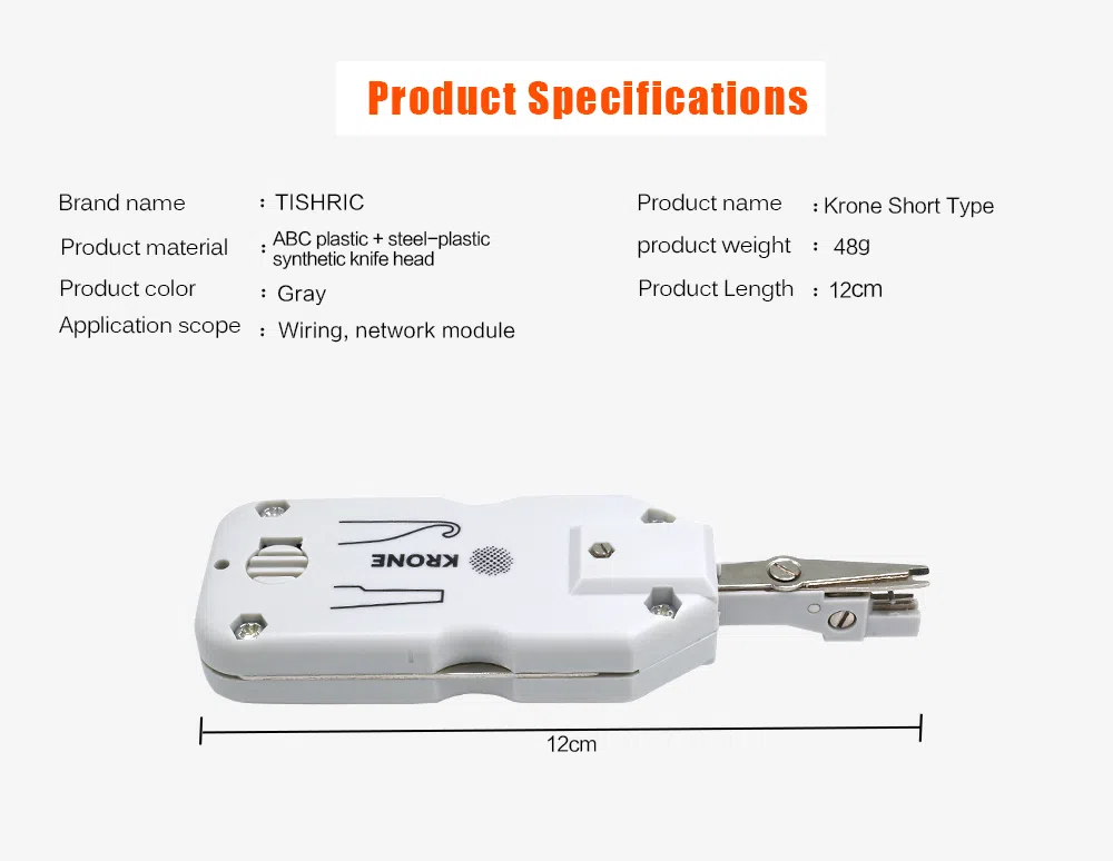 Mini Punch Down Tool RJ11 RJ45 — şəkil 5
