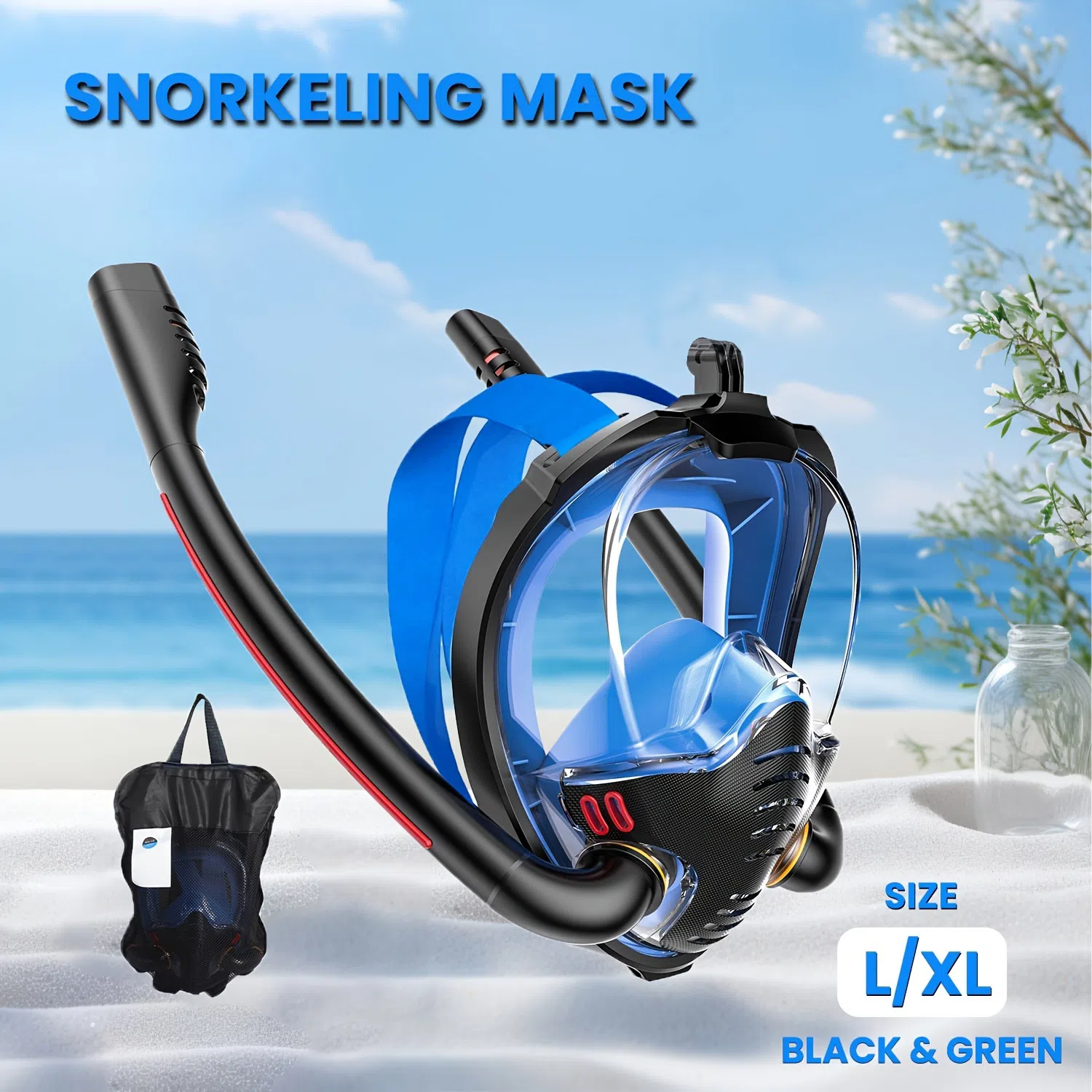 Dalğıc üçün snorkel maskası — şəkil 22