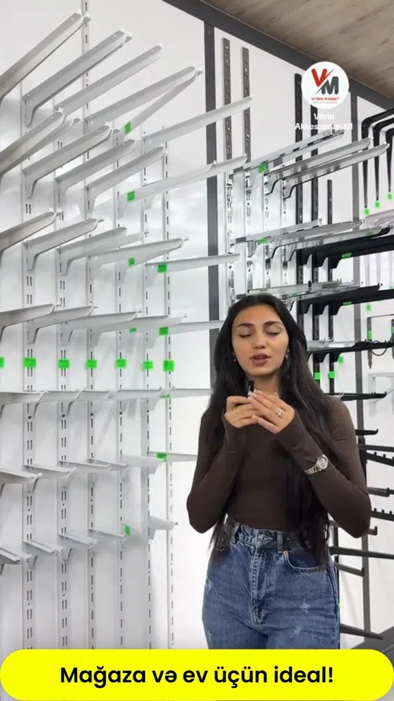 Showcase profiles and shelving systems for stores - Tenderyard