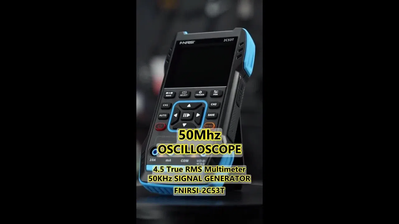 FNIRSI-2C53T Osiloskop, Multimetr və Siqnal Generator — şəkil 16