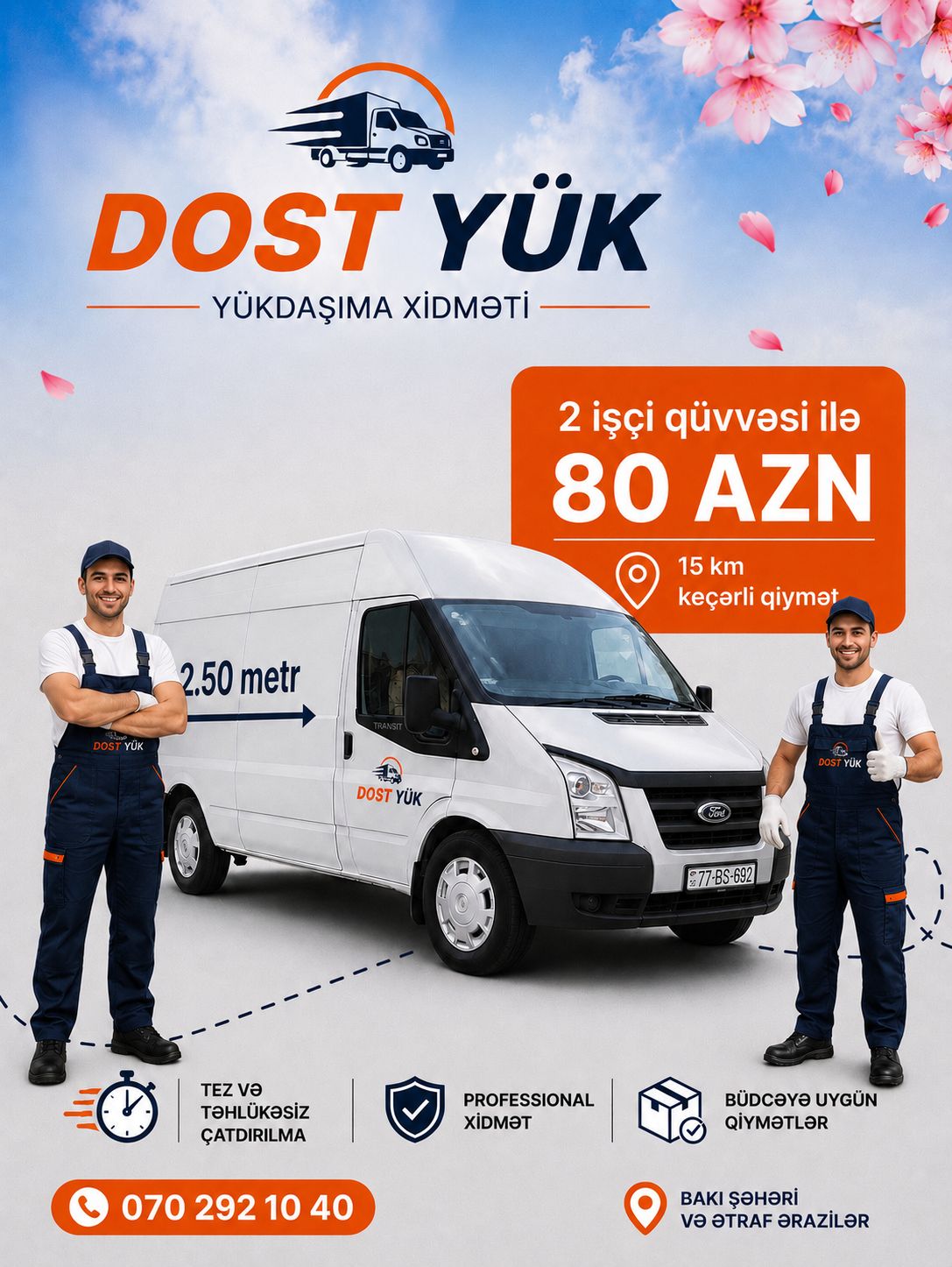 Dost Yük Yükdaşıma Xidməti — şəkil 1