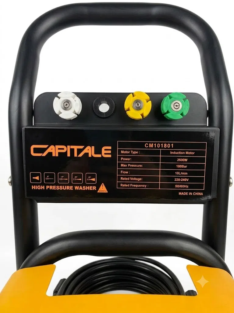 Capitale CM101801 Yüksək Təzyiqli Yuyucu 2500Vt