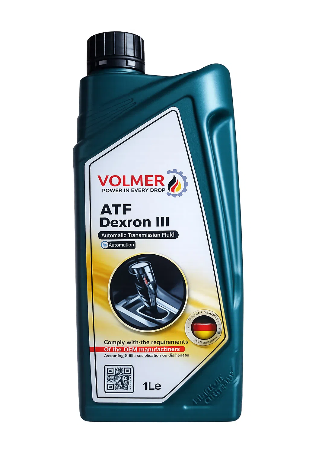 Volmer ATF Dexron III Avtomat Transmissiya Yağı 1L — şəkil 2